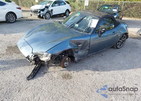 2016 Mazda Mx-5 Miata Grand Touring z USA, uszkodzony, nr VIN JM1NDAD73G0102328